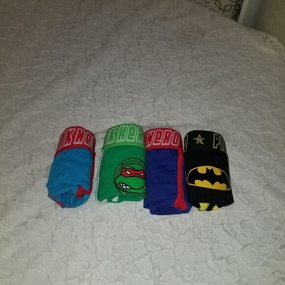 New Men's  Briefs Superhero Lovers Batman + Cotton Superman 4 Pack 2XL - Picture 14 of 16